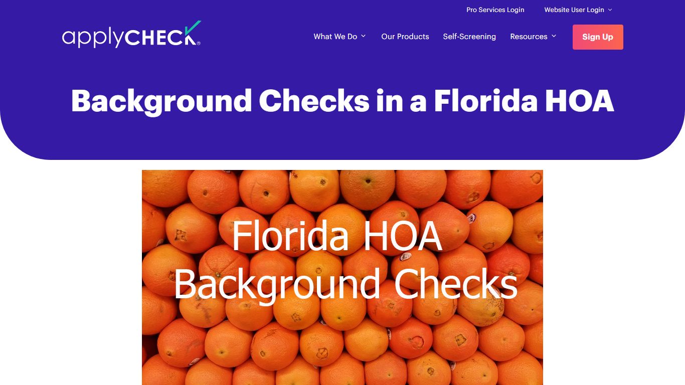 Background Checks in a Florida HOA | Applycheck